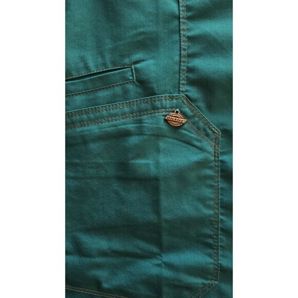 Dickies Green Scrub Top Womens Size XL Short Sleeves EUC - Picture 2 of 7